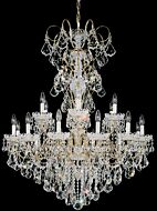 New Orleans 18 Light Chandelier in Heirloom Gold by Schonbek