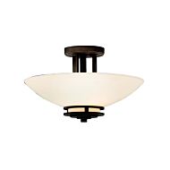 Kichler Hendrik 2 Light Semi Flush in Olde Bronze