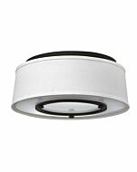 Hinkley Harrison 3-Light Flush Mount Ceiling Light In Buckeye Bronze