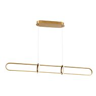 Eurofase Berkley 1 Light Chandelier in Gold