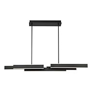 Eurofase Cameno 1 Light Chandelier in Black