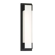 Eurofase Thornhill 1 Light Wall Sconce in Black