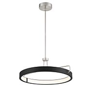 Eurofase Pemberton 1 Light Pendant in Black