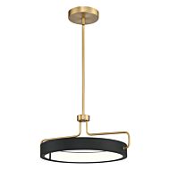 Eurofase Pemberton 1 Light Pendant in Black