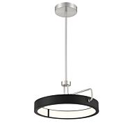 Eurofase Pemberton 1 Light Pendant in Black