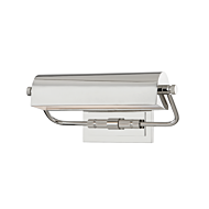 Hudson Valley Bowery Picture Light in Polished Nickel