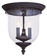 Legacy 3-Light Ceiling Mount in Black