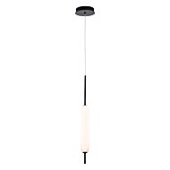 Eurofase Cumberland 1 Light Pendant in Black