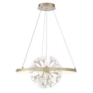 Eurofase Clayton 1 Light Chandelier in Silver