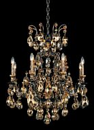 Renaissance Nine Light Chandelier in Heirloom Bronze by Schonbek