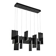 Eurofase Coburg 1 Light Chandelier in Black