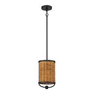 Eurofase Comparelli 1 Light Pendant in Bronze