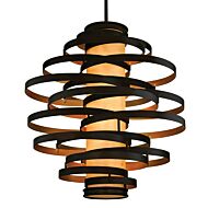 Three Light Chandelier by Corbett Lighting