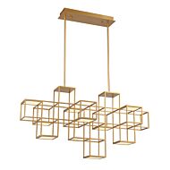 Eurofase Ferro 1 Light Chandelier in Gold