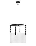 Hinkley Tribeca 4-Light Chandelier In Black*