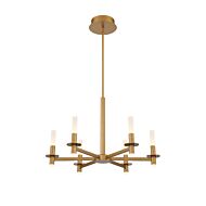 Eurofase Torna 6 Light Chandelier in Gold