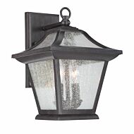 Aiken 2-Light Black Coral Wall Light