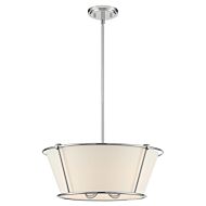 Eurofase Pulito 4 Light Pendant in Brushed Nickel