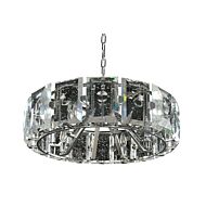 Kalco Giada 8 Light Pendant Light in Stainless Steel