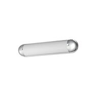 Capsule 1-Light LED Bathroom Vanity Light in Polished Chrome