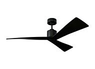 Adler 52"Ceiling Fan in Matte Black by Visual Comfort Fan