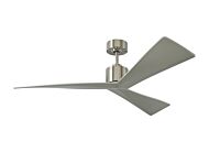 Adler 52"Ceiling Fan in Brushed Steel by Visual Comfort Fan