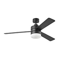 Era 2-Light 52" Ceiling Fan in Midnight Black