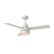 Jovie 1-Light 44" Ceiling Fan in Matte White