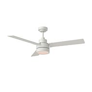 Jovie 1-Light 52" Ceiling Fan in Matte White