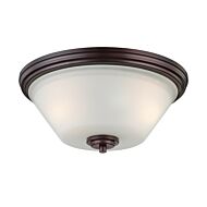 Two Light Flush Mount