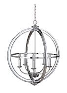 Craftmade Berkeley 5 Light 26 Inch Foyer Light in Chrome