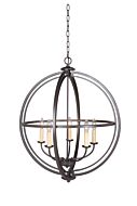 Craftmade Berkeley 5 Light 26 Inch Foyer Light in Espresso