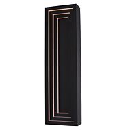 Chrysler LED Outdoor Wall Sconce in Matte Black by Kalco