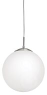 Rondo 1-Light Pendant in Matte Nickel