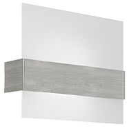 Nikita 1-Light Wall Sconce in Matte Nickel