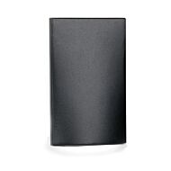 4041 1-Light LED Step and Wall Light in Black with Aluminum