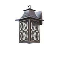 Kalco Monterey Outdoor 15 Inch Outdoor Wall Light in Aged Bronze