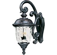 Maxim Carriage House 3 Light Outdoor Wall Lantern in Oriental Bronze