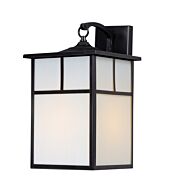 Maxim Lighting Coldwater 1 Light 1 Light Outdoor Wall Mount in Black