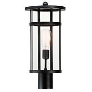 Clyde Vivex 1-Light Post Lantern in Black