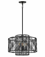 Hinkley Nikko 4-Light Pendant In Black*