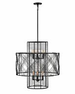 Hinkley Nikko 6-Light Chandelier In Black*