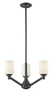 Z-Lite Montego 3-Light Chandelier In Coppery Bronze