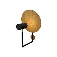 Dot 1-Light Wall Lamp in Louro Freijo