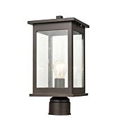 Millennium Bowton Outdoor Post Light in Powder Coat Bronze