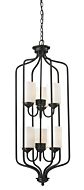 Z-Lite Cardinal 6-Light Pendant Light In Olde Bronze