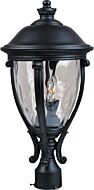 Maxim Lighting Camden VX 3 Lt 23 Inch Outdoor Post Mount, Black