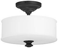 Minka Lavery Harbour Point 2 Light Ceiling Light in Coal