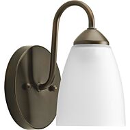 Gather 1-Light Bathroom Vanity Light in Antique Bronze