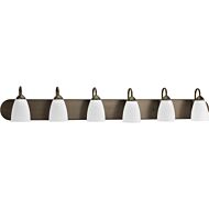 Gather 6-Light Bathroom Vanity Light in Antique Bronze